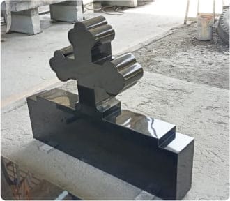 Pallets wrapped for shipping